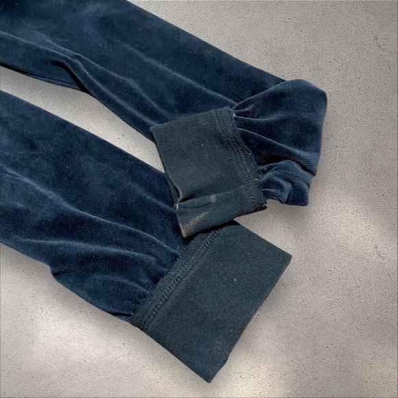 Central Park Black Velour Zip Up Jacket - Picture 4 of 6